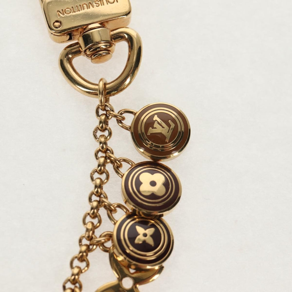 Louis Vuitton Pastilles Bag Charm And Key Holder Metal And Enamel Gold Metal Charms And Keychains Accessory