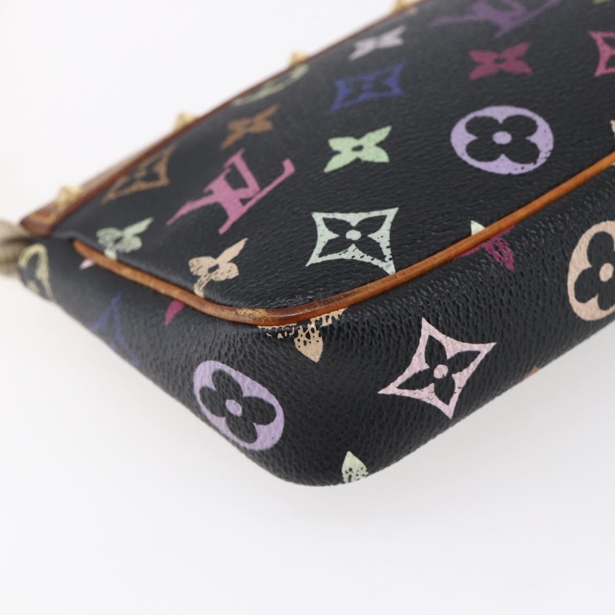Louis Vuitton Pochette Accessoires Monogram Multicolor Multicolour Canvas Clutche & Pouche Bag