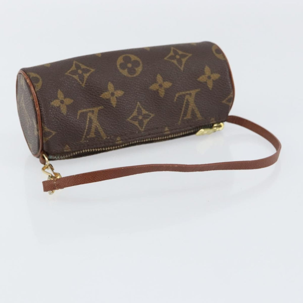 Louis Vuitton Papillon Pochette Monogram Canvas Brown Canvas Clutche & Pouche Bag