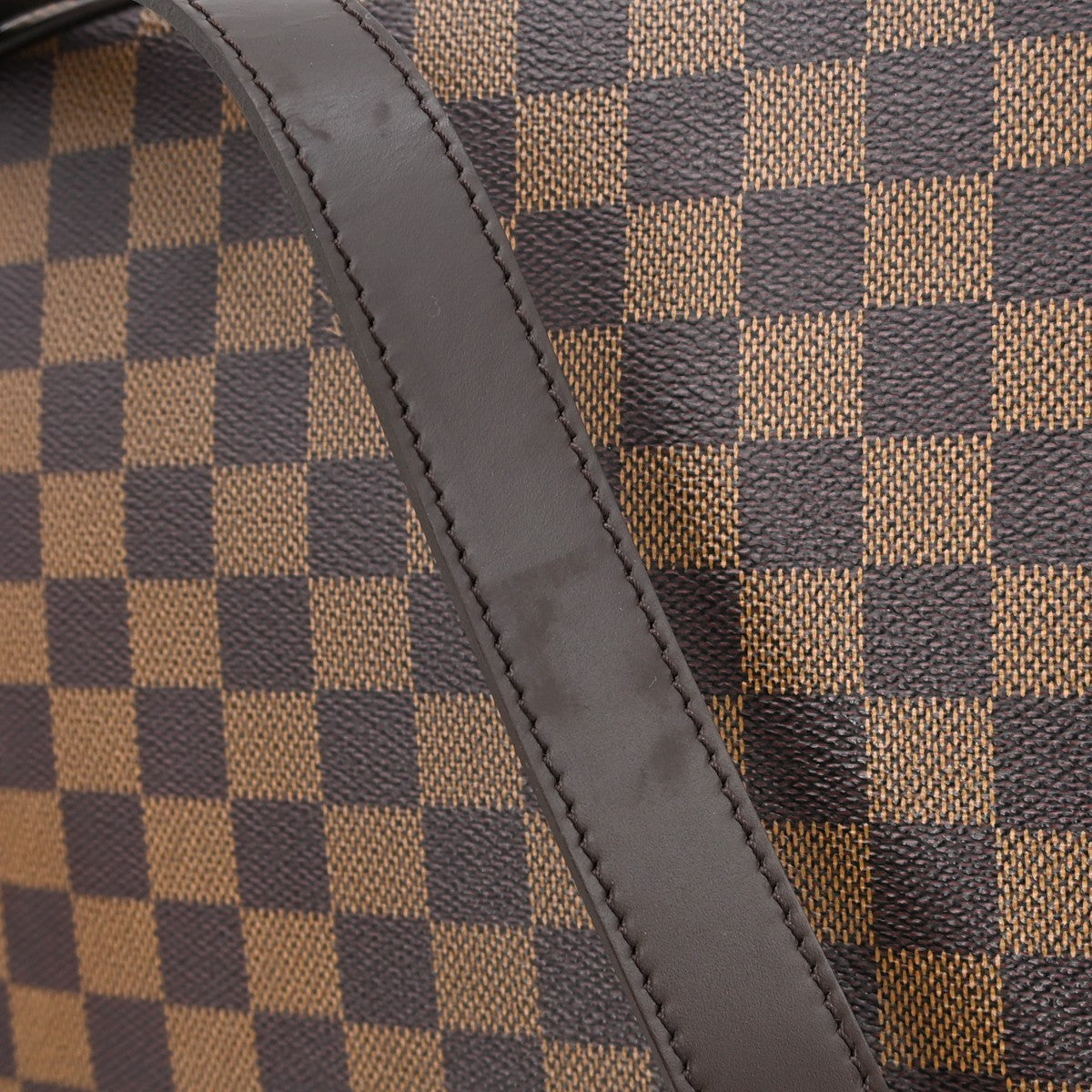 Louis Vuitton Ipanema Handbag Damier Brown Canvas Shoulder Bag