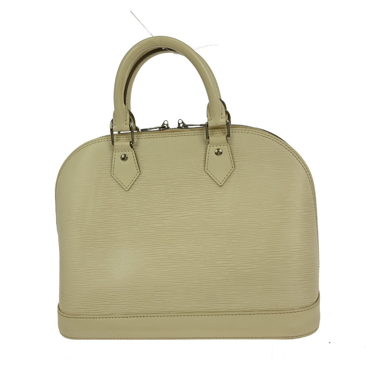 Louis Vuitton Alma Handbag Epi Leather Beige Leather Handbag
