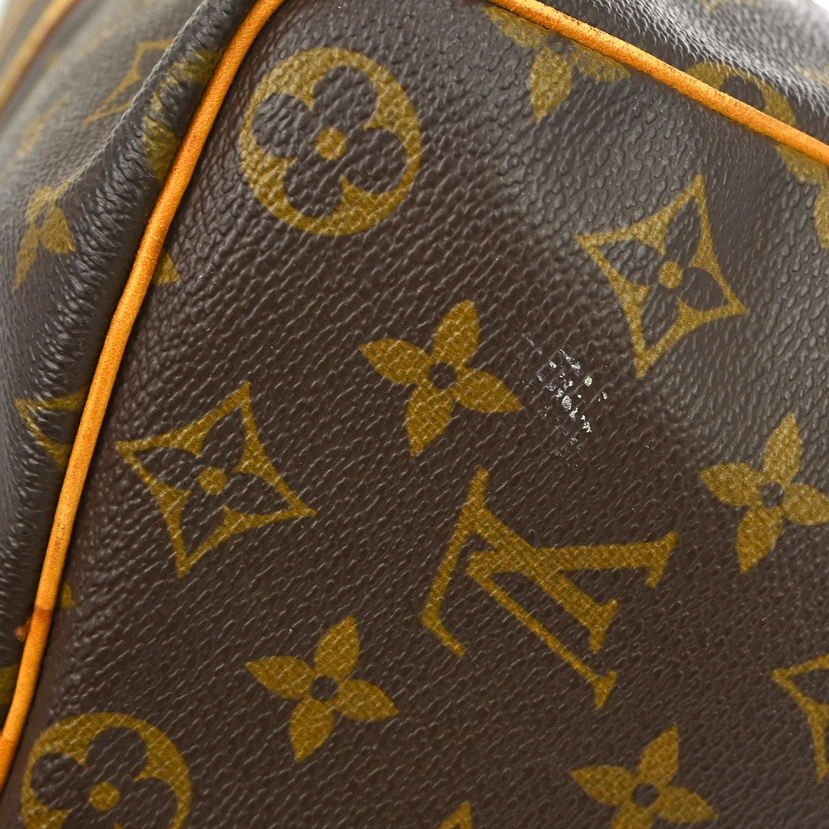Louis Vuitton Keepall Bag Monogram Canvas Brown Canvas Travel Bag