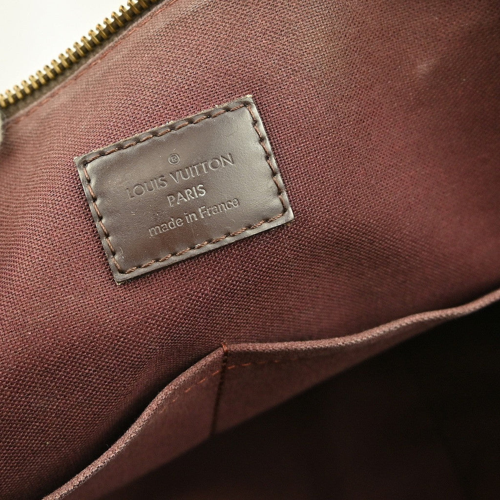 Louis Vuitton Iena Tote Damier Brown Canvas Tote Bag