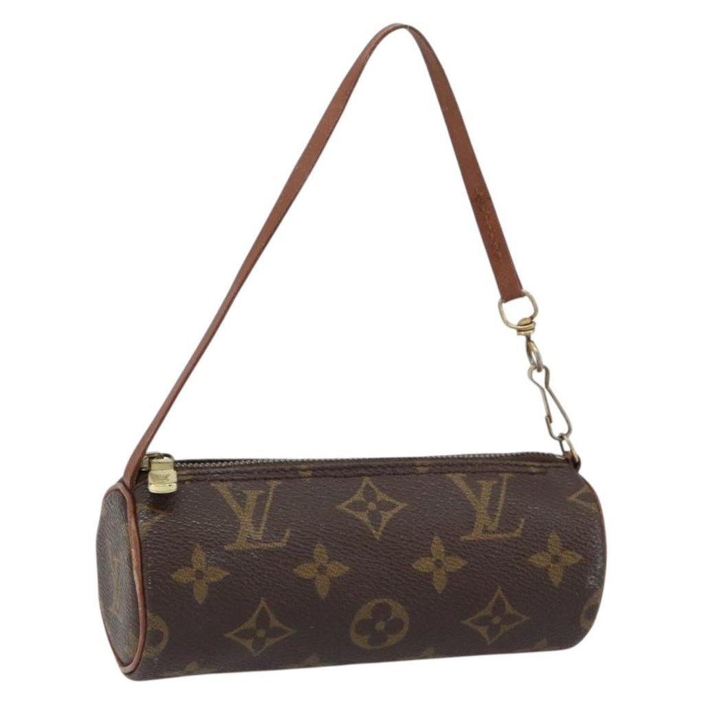 Louis Vuitton Papillon Pochette Monogram Canvas Brown Canvas Clutche & Pouche Bag