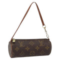 Louis Vuitton Papillon Pochette Monogram Canvas Brown Canvas Clutche & Pouche Bag