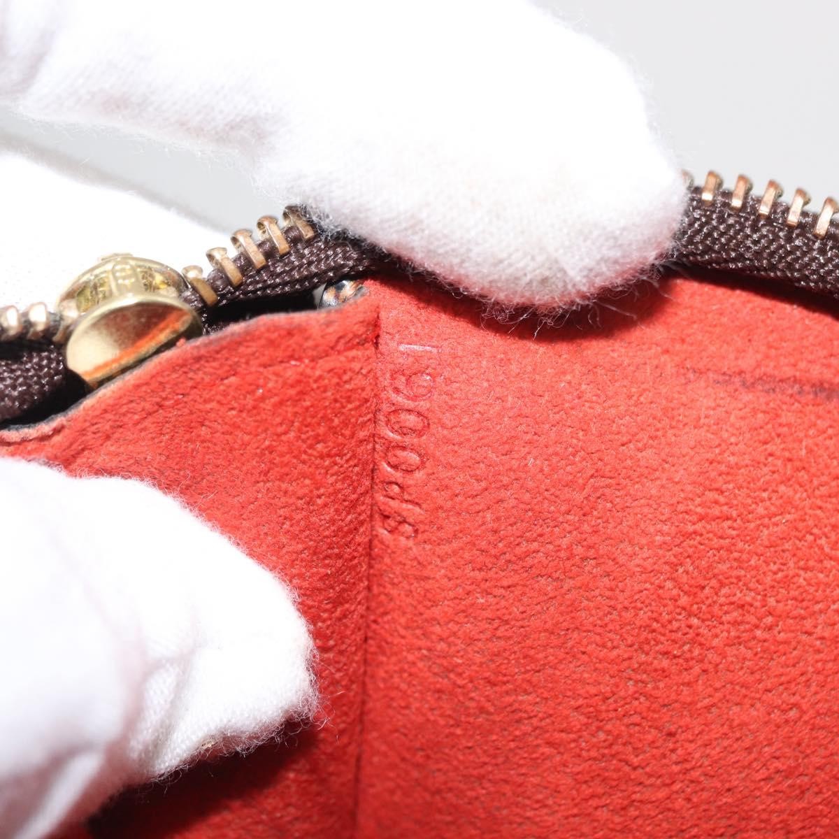Louis Vuitton Marais Bucket Zip Pouch Damier Brown Canvas Clutche & Pouche Bag
