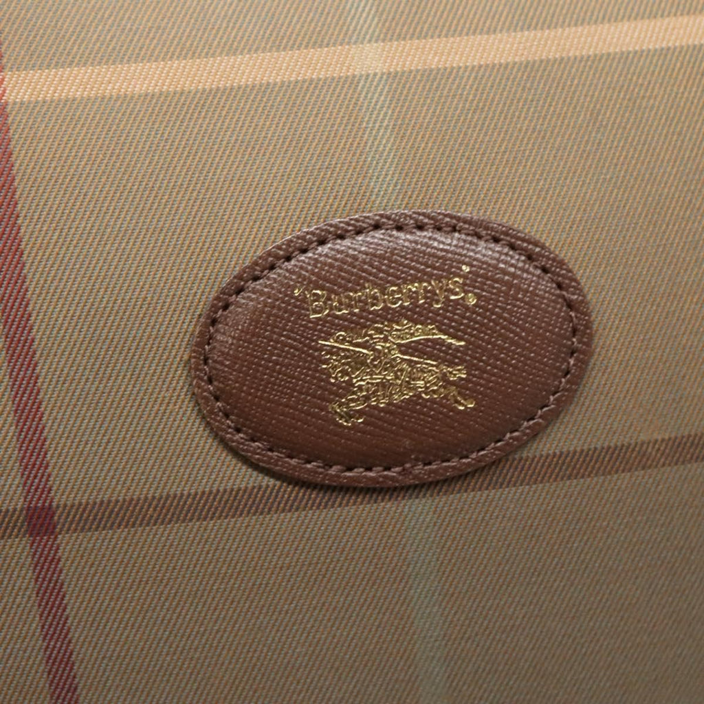 Burberry Nova Check Handbag Nova Check Canvas Beige Canvas Handbag