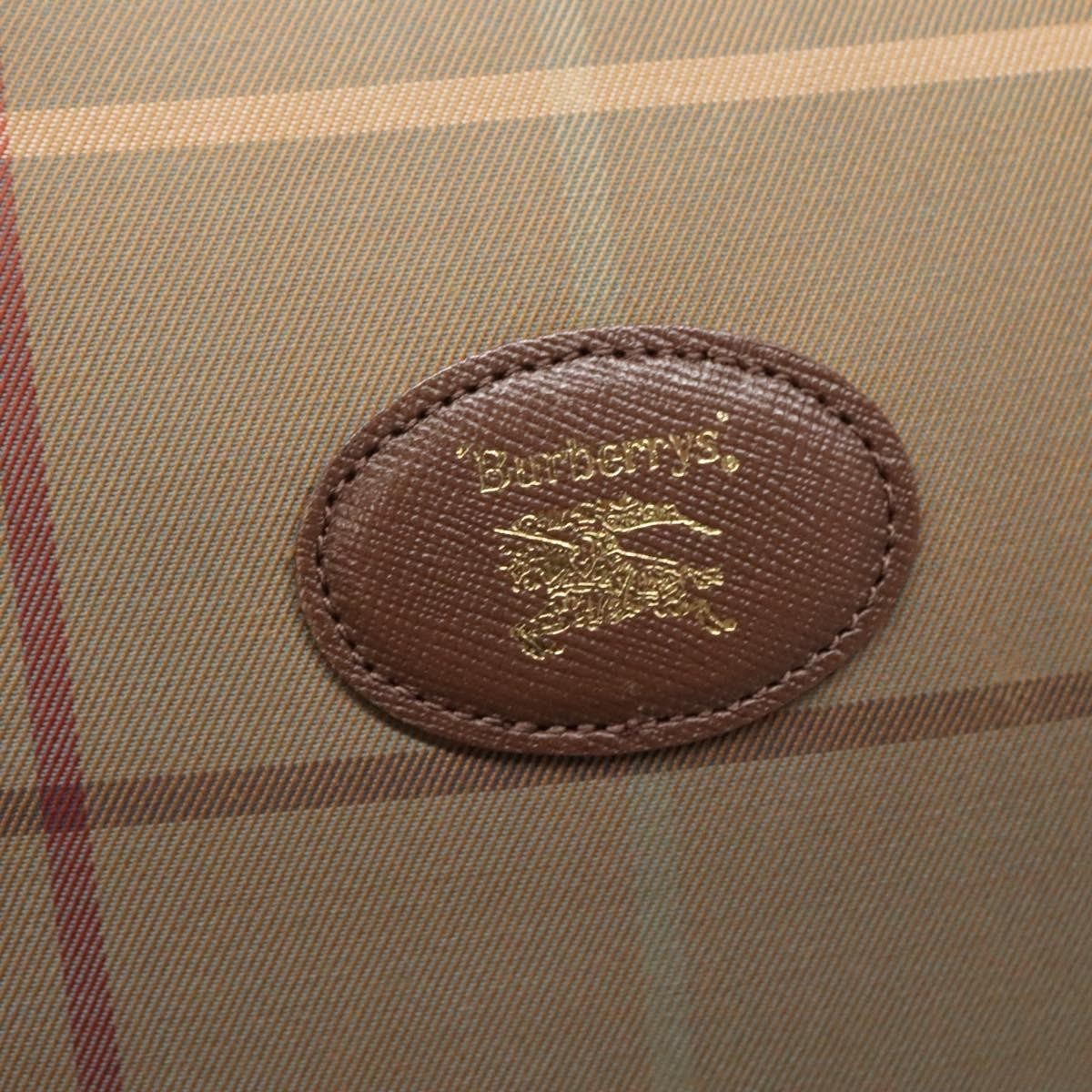 Burberry Nova Check Handbag Nova Check Canvas Beige Canvas Handbag