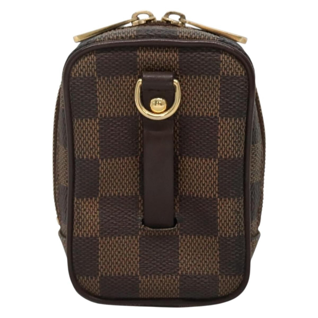 Louis Vuitton Etui Okapi Camera Case Damier Brown Canvas Bag