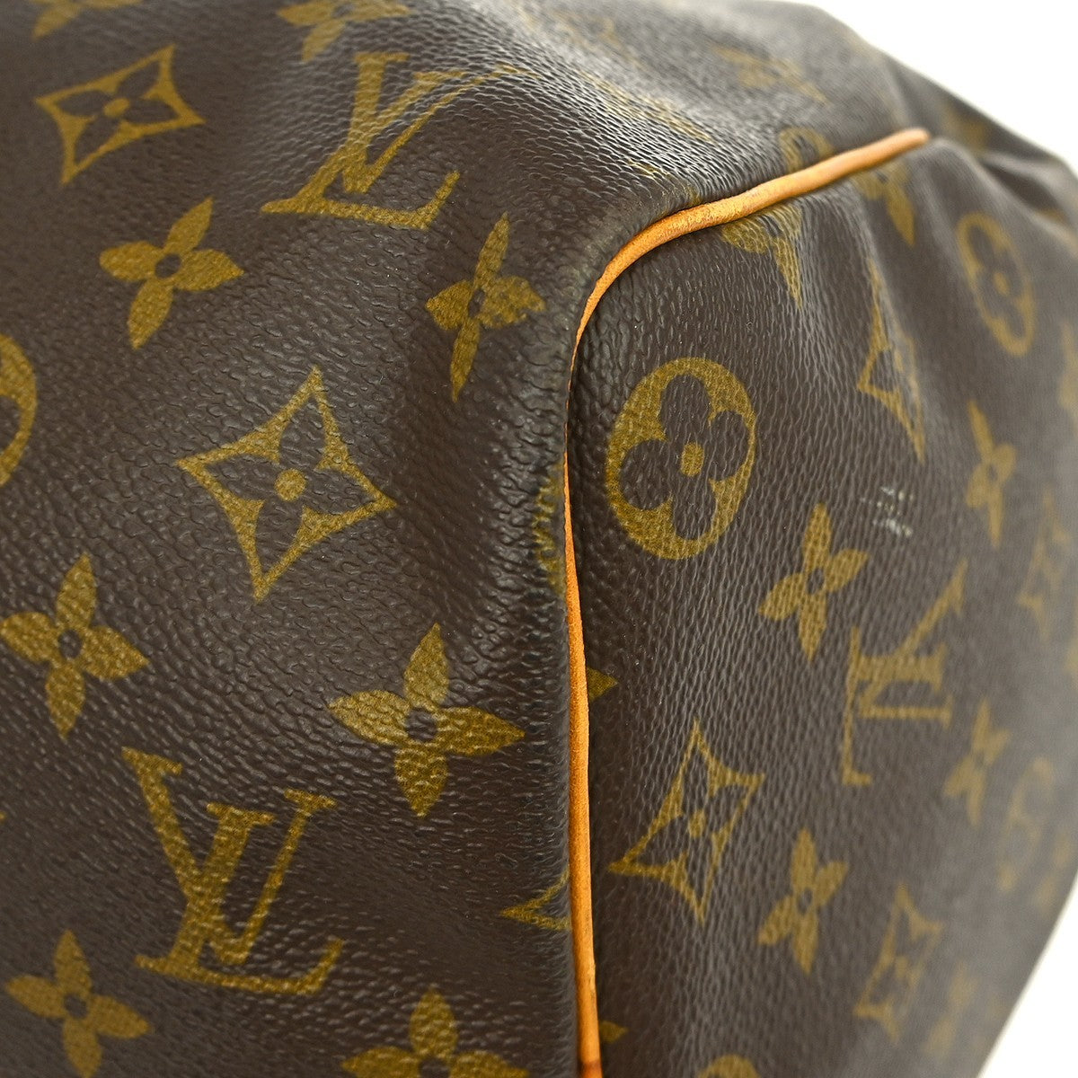 Louis Vuitton Keepall Bag Monogram Canvas Brown Canvas Travel Bag