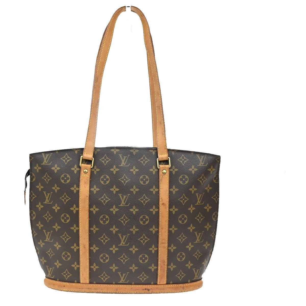 Louis Vuitton Babylone Handbag Monogram Canvas Brown Canvas Shoulder Bag