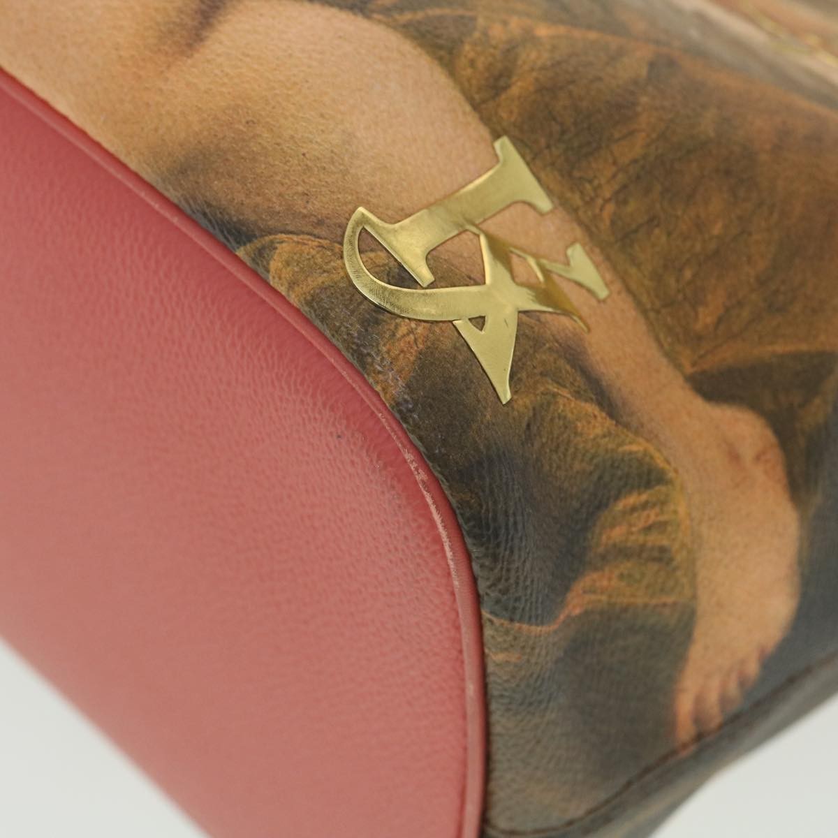 Louis Vuitton Neverfull Nm Tote Limited Edition Jeff Koons Titian Print Canvas Multicolour Canvas Tote Bag