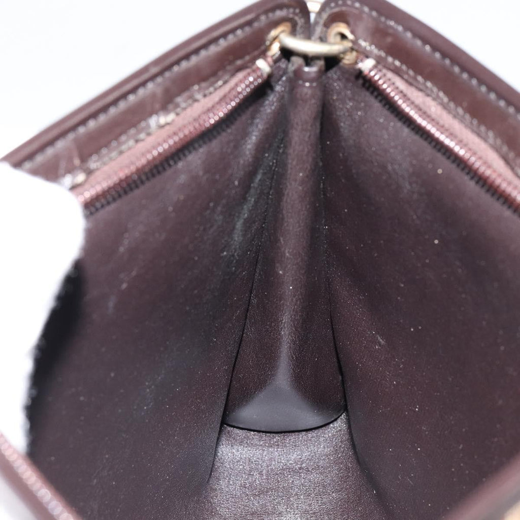 Christian Dior Vintage Trotter Shoulder Bag Canvas Brown Canvas Bag (Pre-Owned)