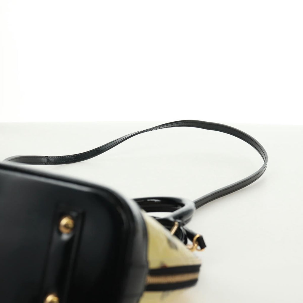 Louis Vuitton Alma Handbag Limited Edition Stickers Monogram Vernis Multicolour Patent_Leather Handbag
