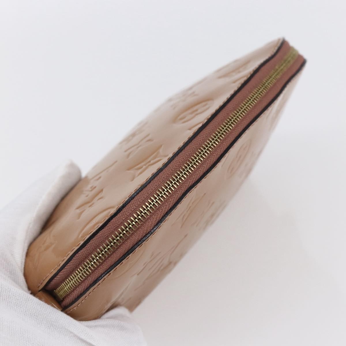 Louis Vuitton Cosmetic Pouch Monogram Vernis Brown Patent_Leather Clutche & Pouche Bag