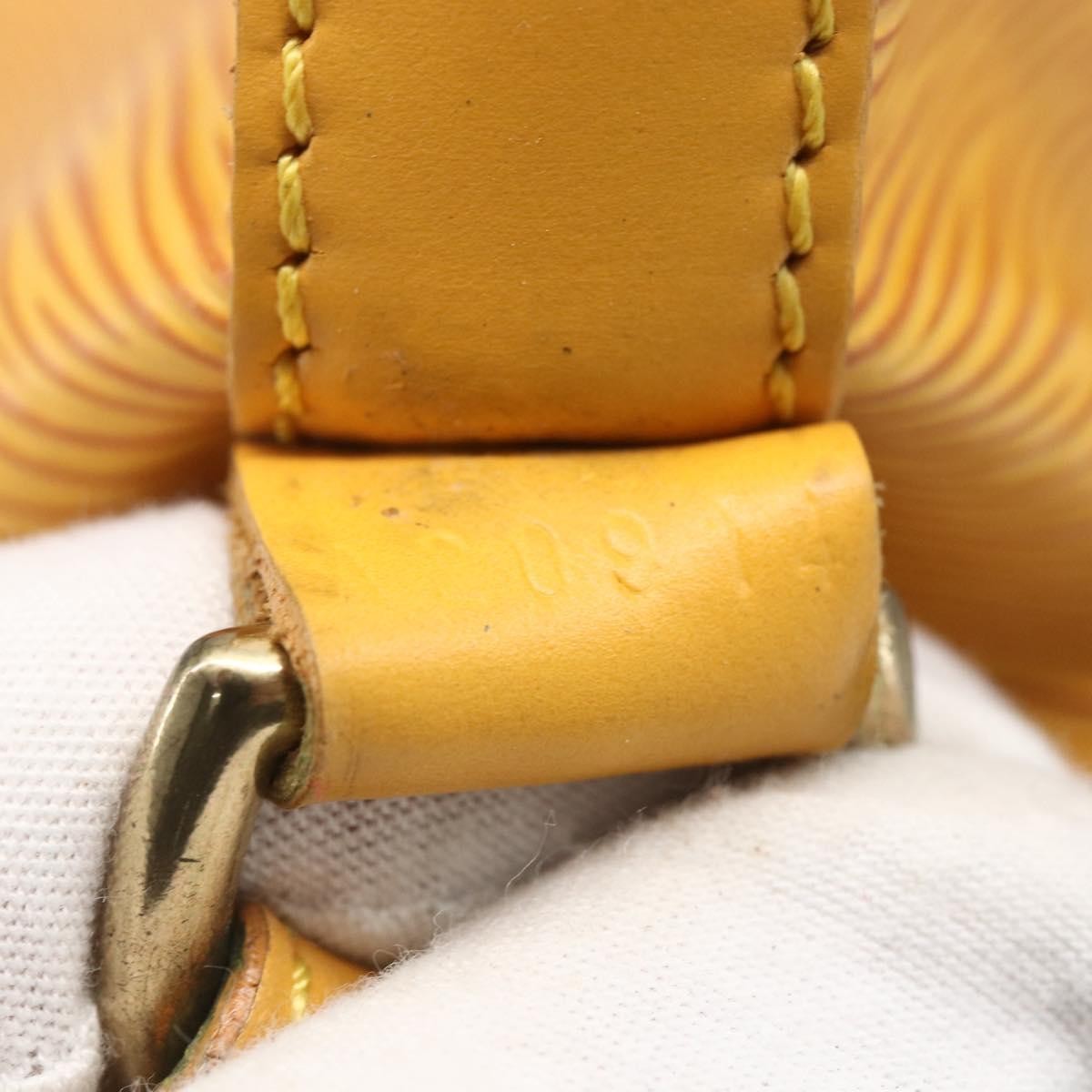 Louis Vuitton Petit Noe Handbag Epi Leather Yellow Leather Shoulder Bag