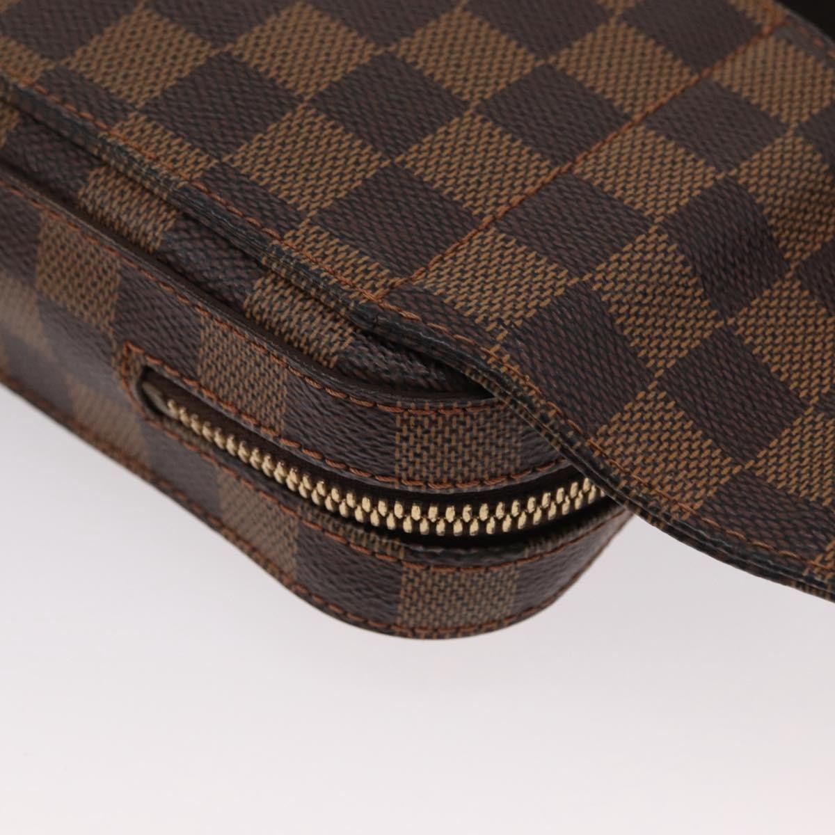 Louis Vuitton Geronimos Waist Bag Damier Brown Canvas Shoulder Bag