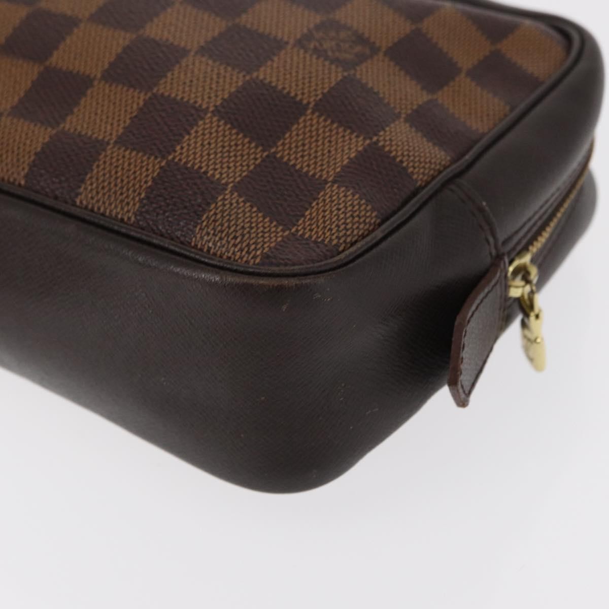 Louis Vuitton Trousse Toilette Monogram Canvas Brown Canvas Clutche & Pouche Bag