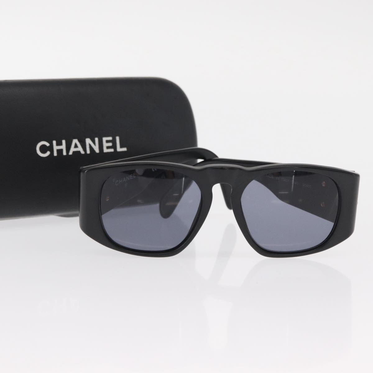 Chanel Logo Cc Sunglasses Plastic Black Plastic Sunglasse Accessory