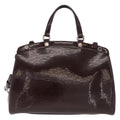 Louis Vuitton Brea Handbag Electric Epi Leather Purple Leather Handbag