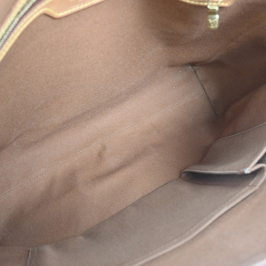 Louis Vuitton Abbesses Messenger Bag Monogram Canvas Brown Canvas Shoulder Bag