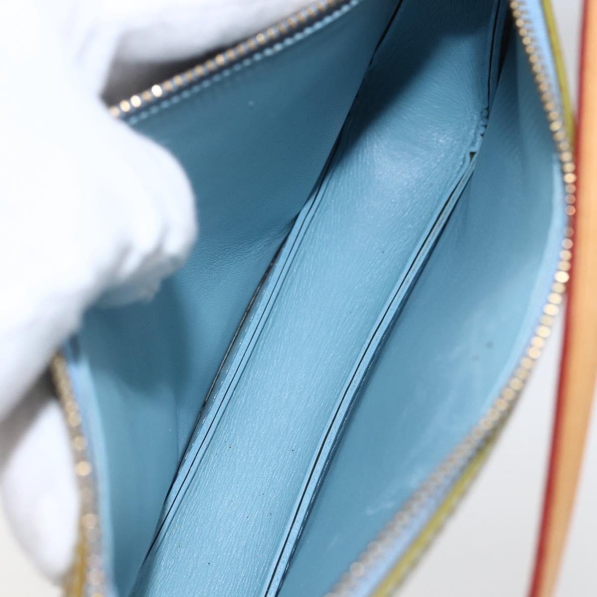 Louis Vuitton Lexington Pochette Monogram Vernis Blue Patent_Leather Clutche & Pouche Bag