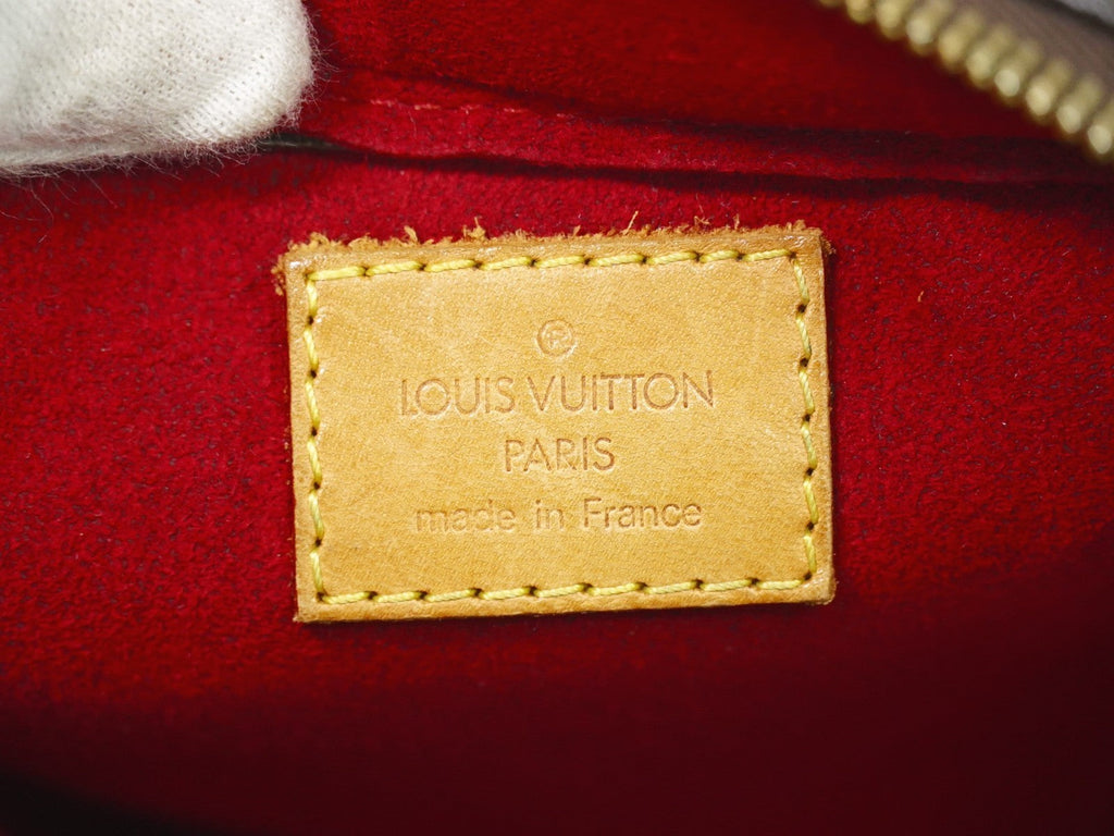 Louis Vuitton Viva Cite Handbag Monogram Canvas Brown Canvas Shoulder Bag