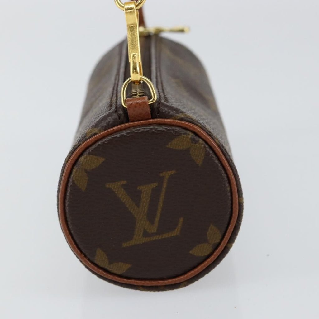 Louis Vuitton Papillon Pochette Monogram Canvas Brown Canvas Clutche & Pouche Bag