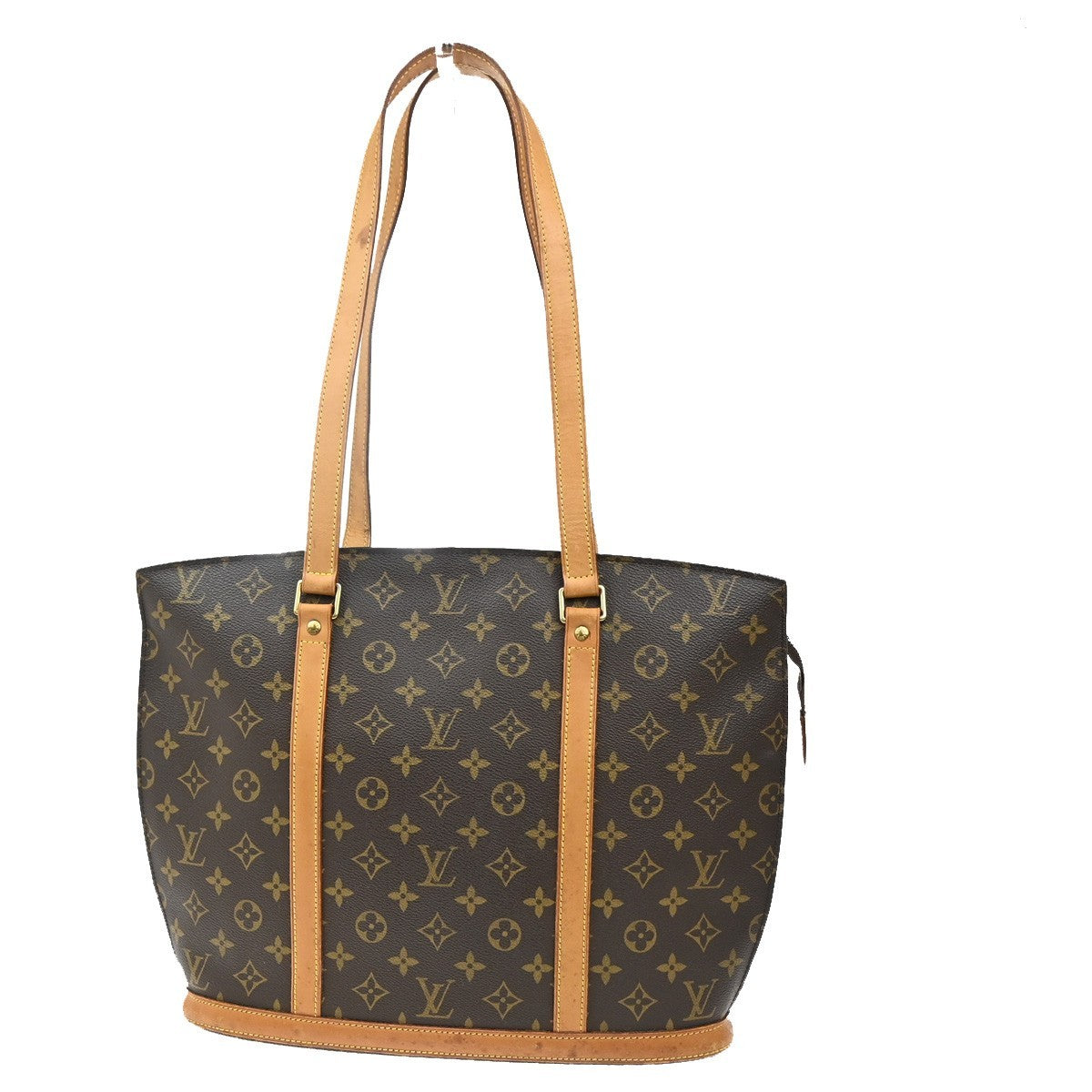 Louis Vuitton Babylone Handbag Monogram Canvas Brown Canvas Shoulder Bag
