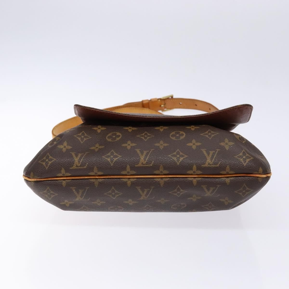 Louis Vuitton Musette Salsa Handbag Monogram Canvas Brown Canvas Bag