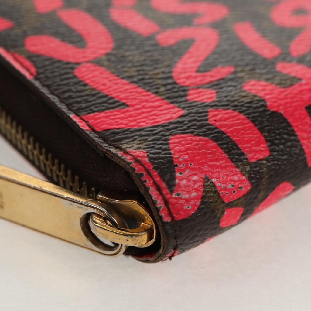 Louis Vuitton Zippy Wallet Canvas Pink Canvas Wallets Accessory