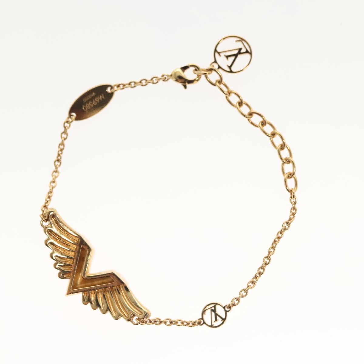 Louis Vuitton Essential V California Dreaming Bracelet Metal With Crystals Gold Metal Bracelet Jewelry