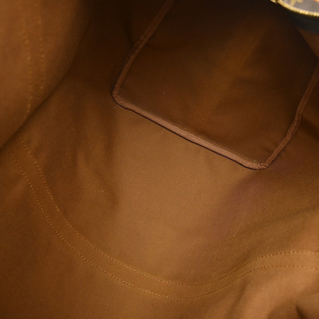 Louis Vuitton Keepall Bag Monogram Canvas Brown Canvas Travel Bag