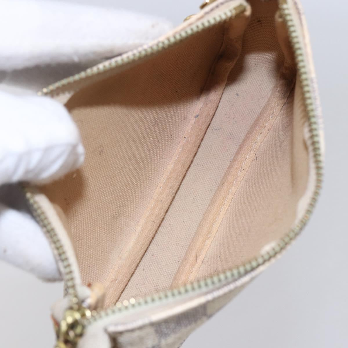 Louis Vuitton Pochette Accessoires Damier White Canvas Bag
