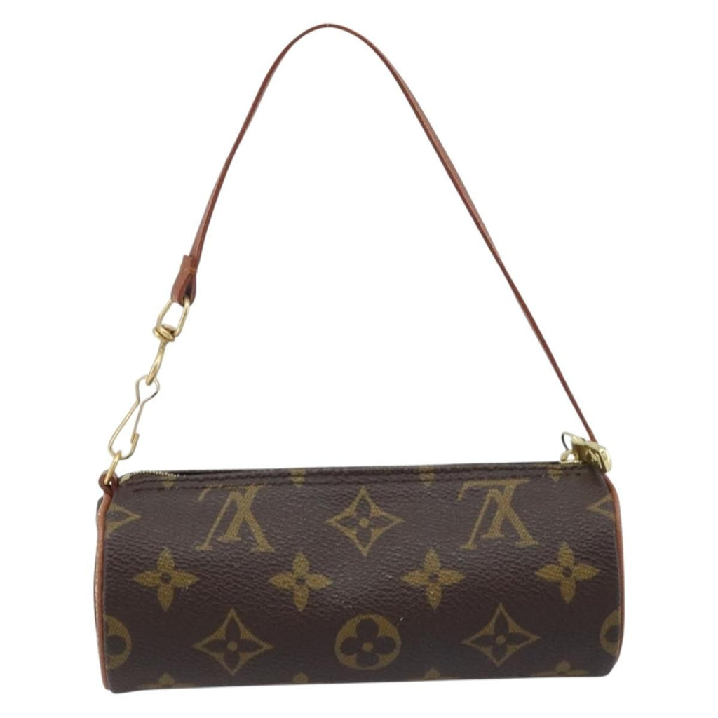 Louis Vuitton Papillon Pochette Monogram Canvas Brown Canvas Clutche & Pouche Bag