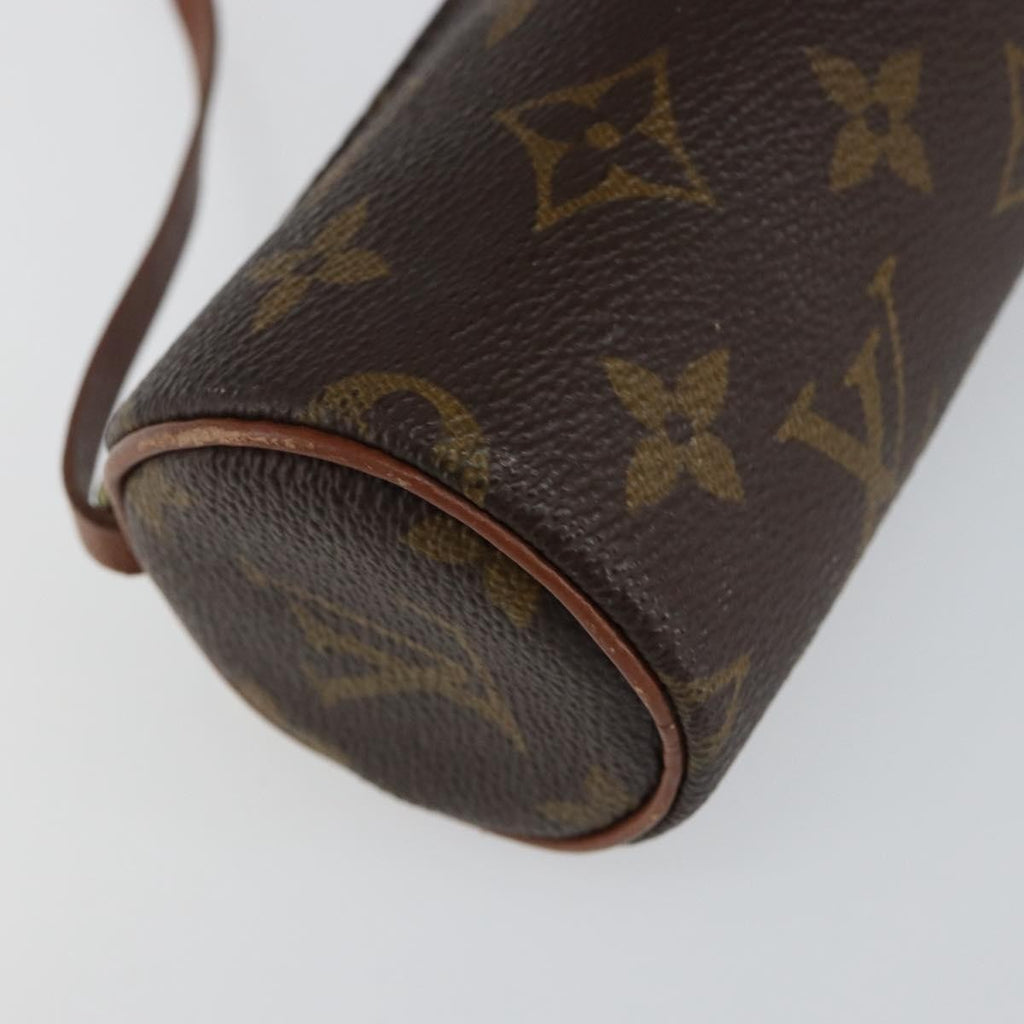 Louis Vuitton Papillon Pochette Monogram Canvas Brown Canvas Clutche & Pouche Bag