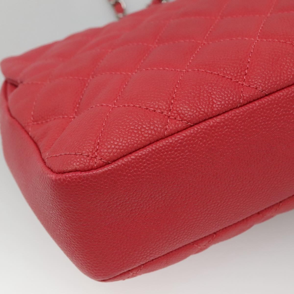 Chanel Flap Shoulder Bag Quilted Lambskin Pink Calfskin Shoulder Bag Bag