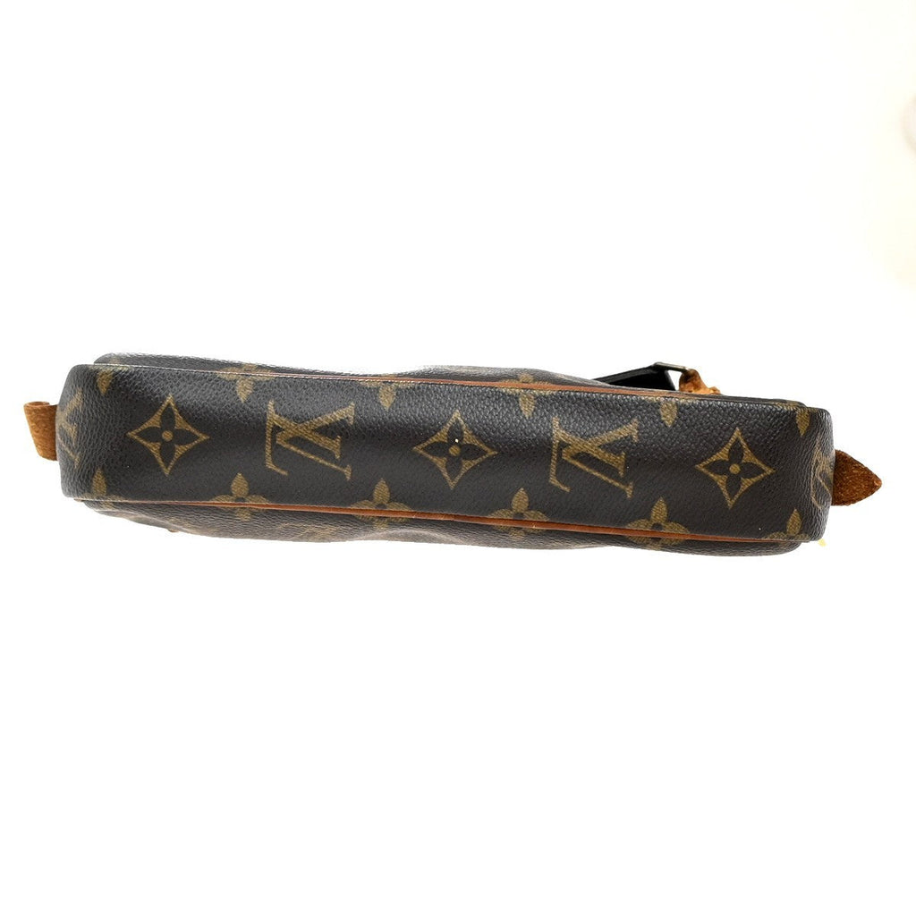 Louis Vuitton Pochette Marly Bandouliere Bag Monogram Canvas Brown Canvas Shoulder Bag