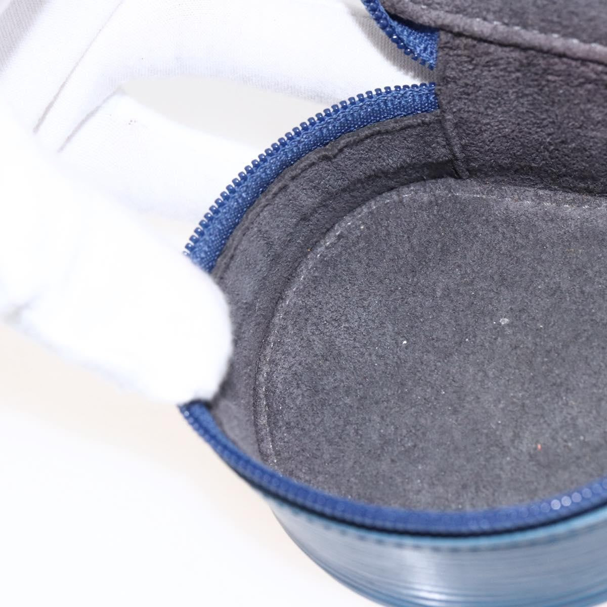 Louis Vuitton Ecrin Bijoux Jewelry Case Epi Leather Blue Leather Clutche & Pouche Bag