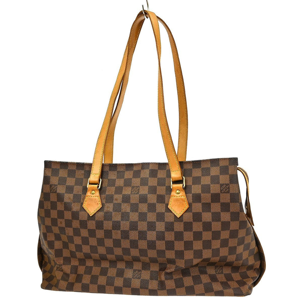 Louis Vuitton Chelsea Handbag Centenaire Damier Brown Canvas Tote Bag