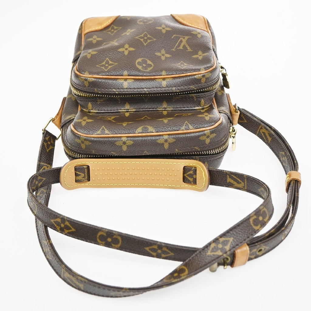 Louis Vuitton Amazone Bag Monogram Canvas Brown Canvas Shoulder Bag