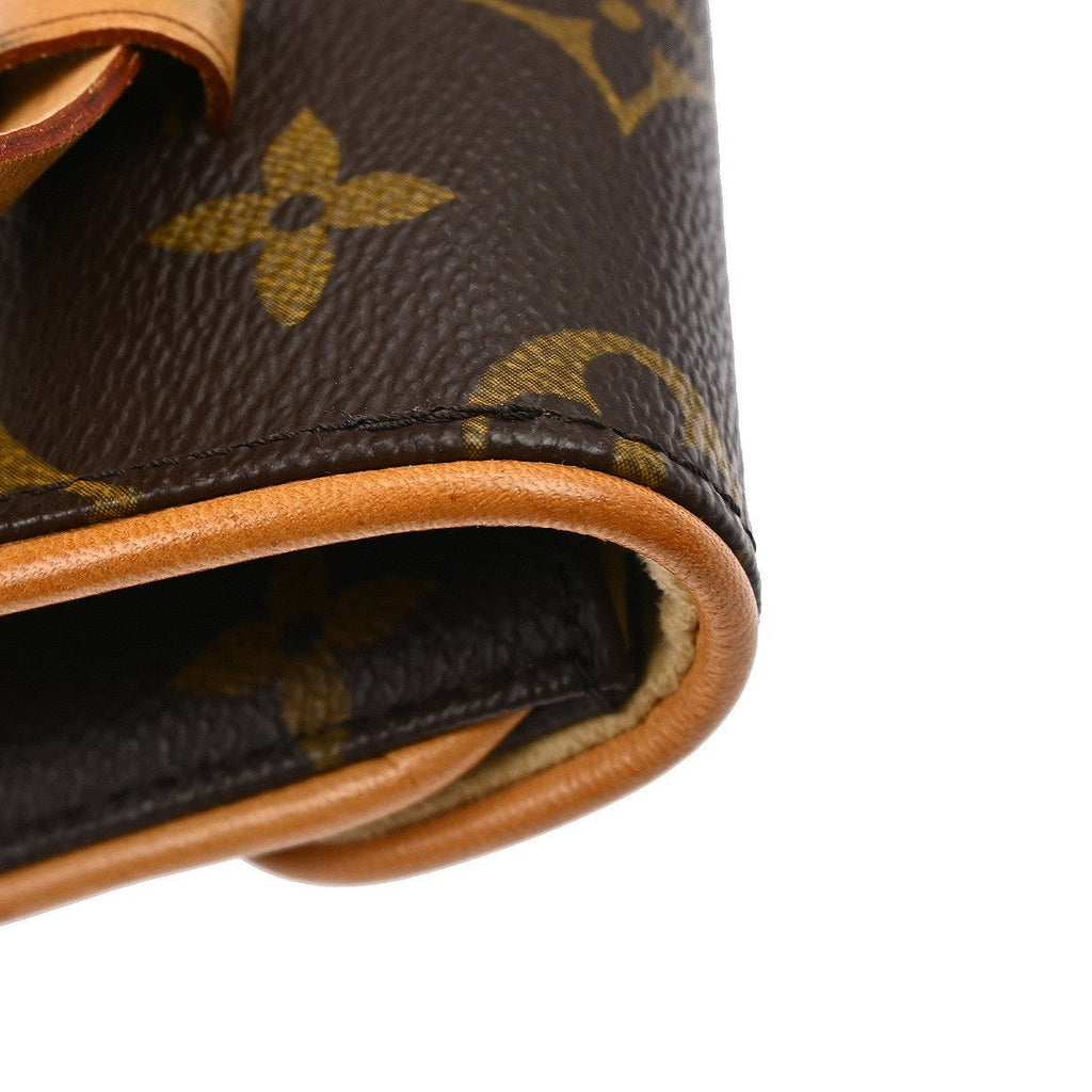 Louis Vuitton Florentine Waist Bag Monogram Canvas Brown Canvas Clutche & Pouche Bag