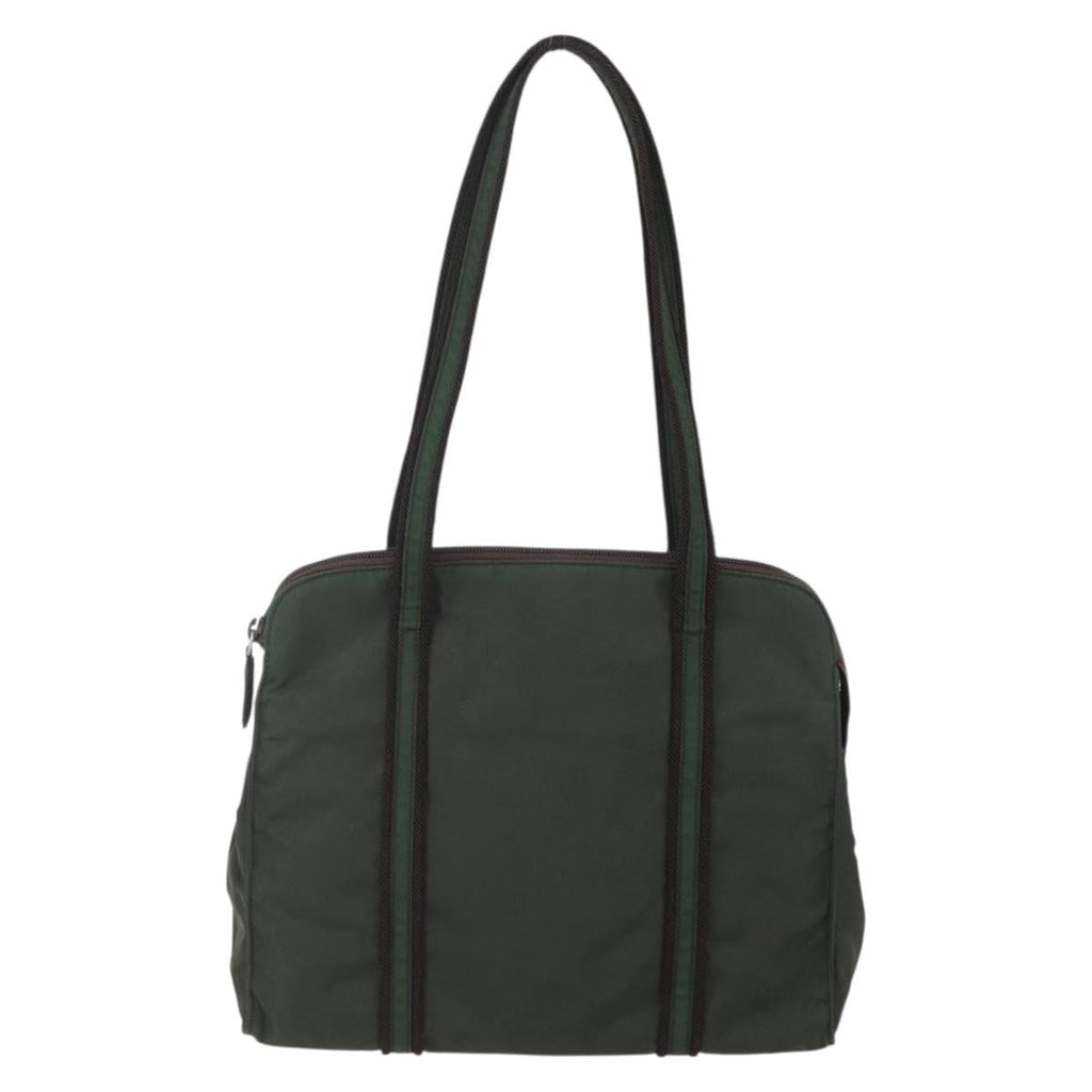 Prada Vintage Tote Tessuto Khaki Nylon Tote Bag Bag