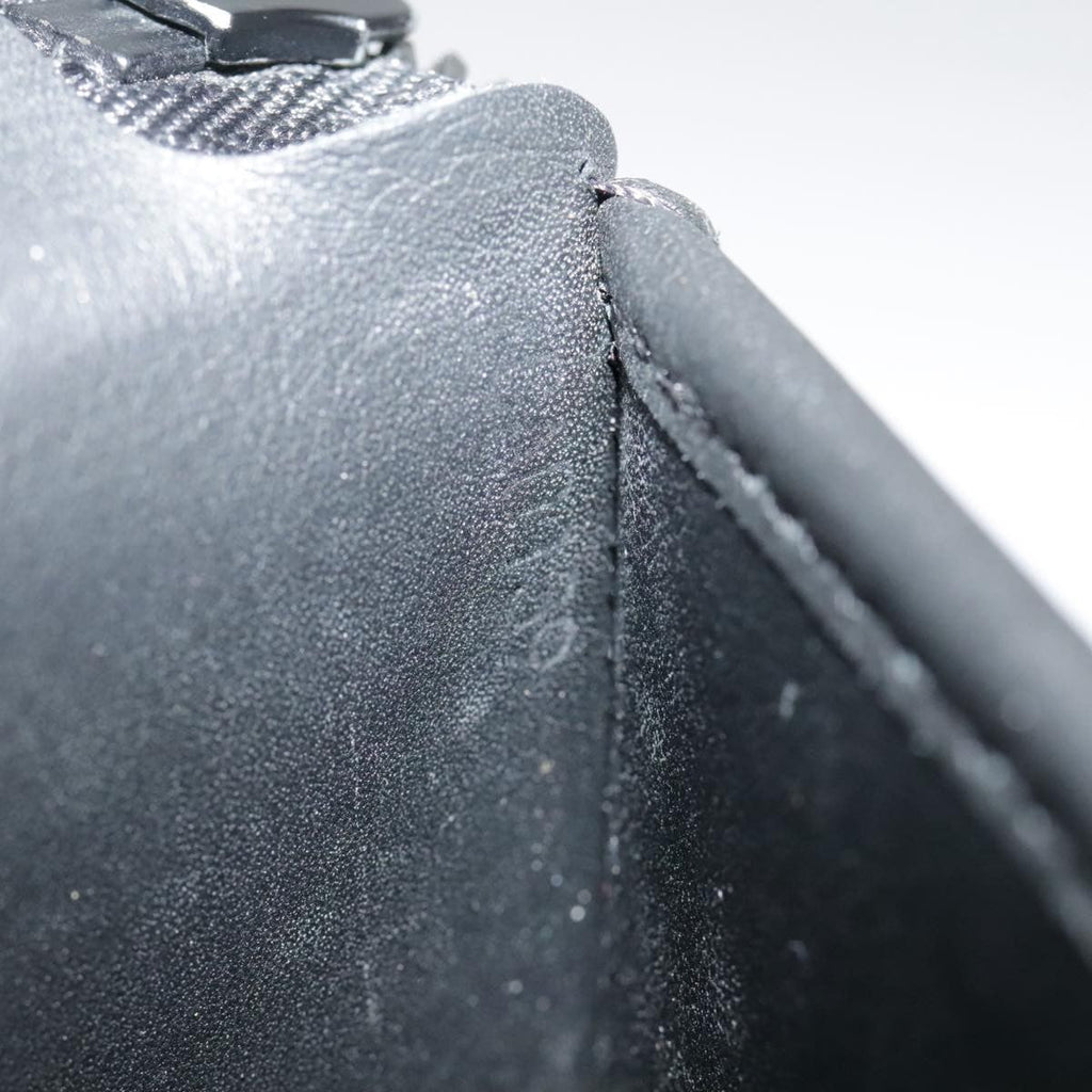 Louis Vuitton Zippy Wallet Vertical Monogram Shadow Leather Black Leather Wallets Accessory
