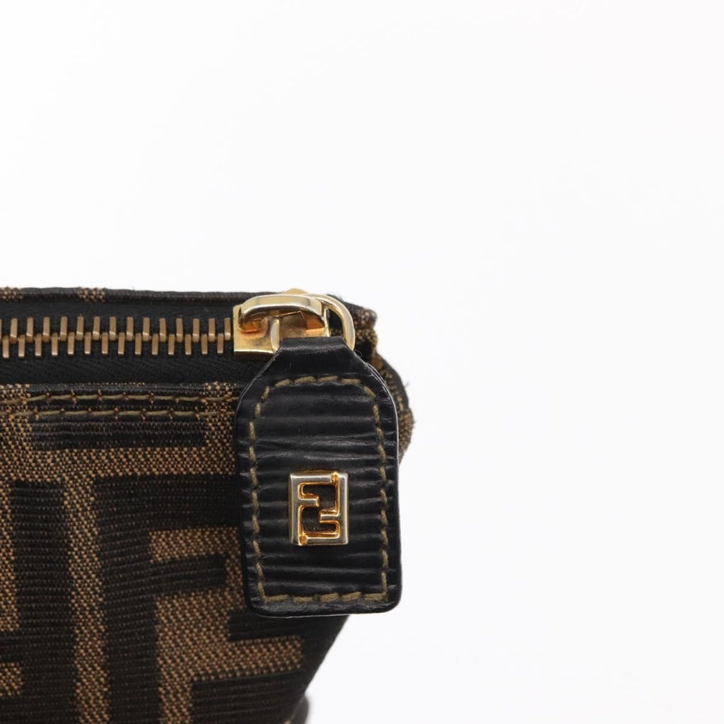 Fendi Zucca Tote Bag Canvas Black Canvas Tote Bag Bag