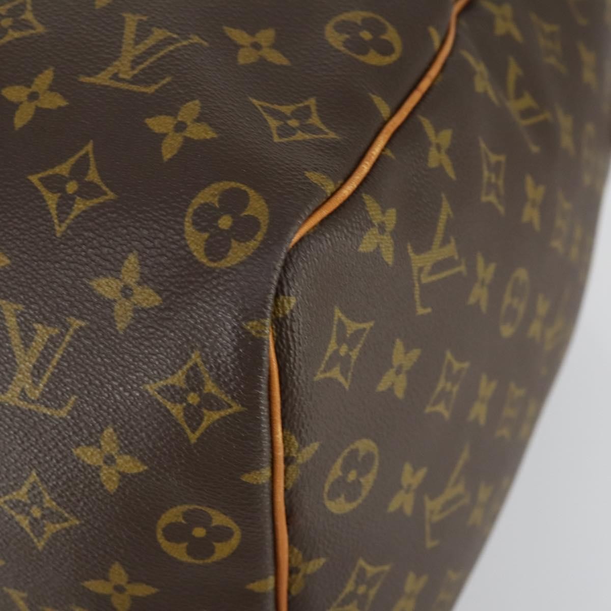 Louis Vuitton Keepall Bag Monogram Canvas Brown Canvas Travel Bag