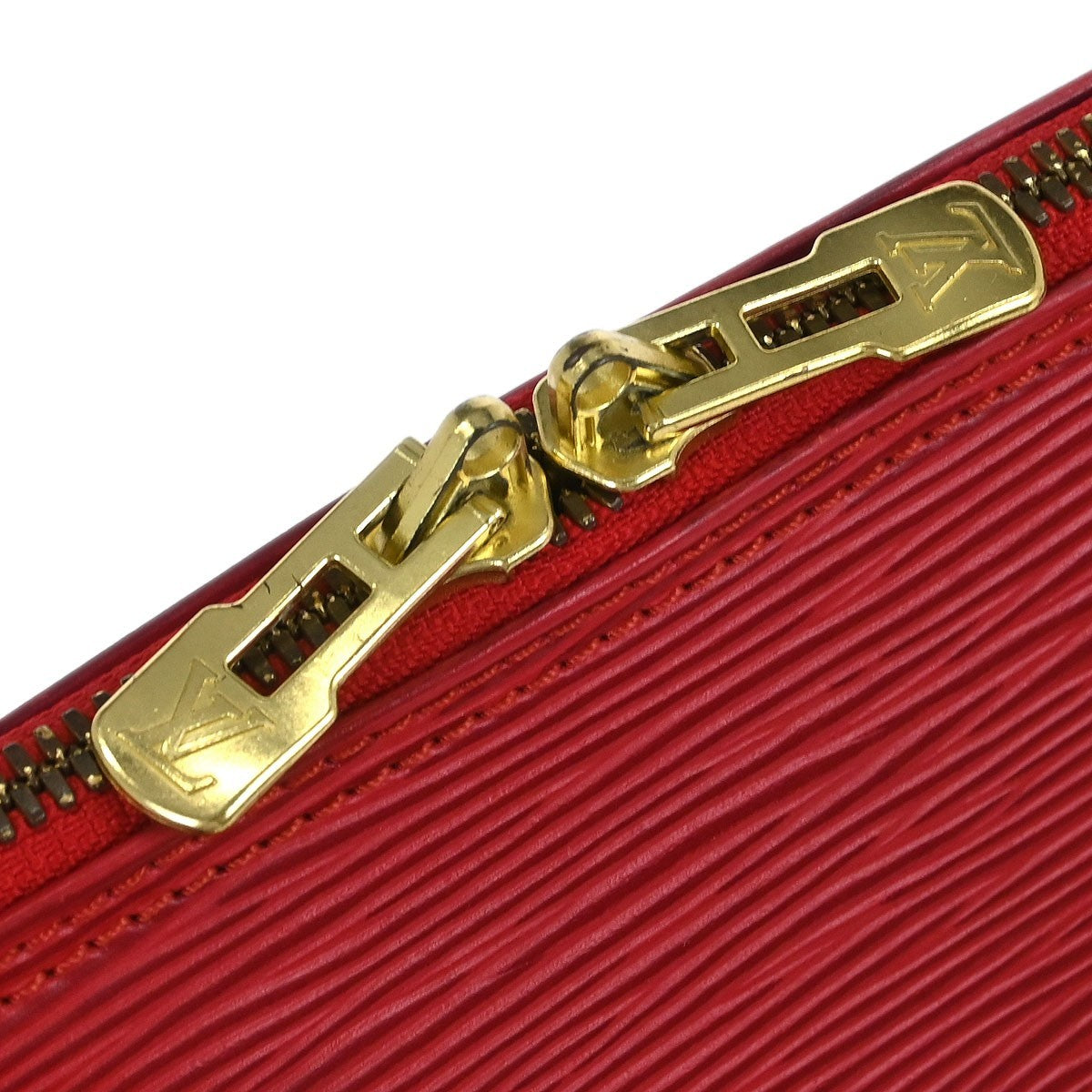 Louis Vuitton Vintage Alma Handbag Epi Leather Red Leather Handbag