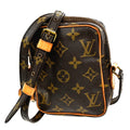 Louis Vuitton Danube Handbag Monogram Canvas Brown Canvas Clutche & Pouche Bag