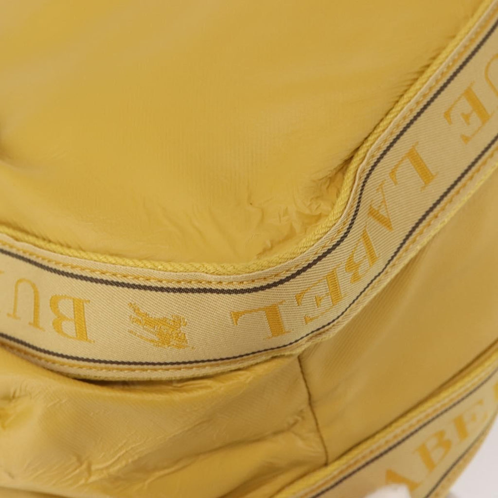 Burberry Blue Label Tote Bag Leather Yellow Leather Tote Bag