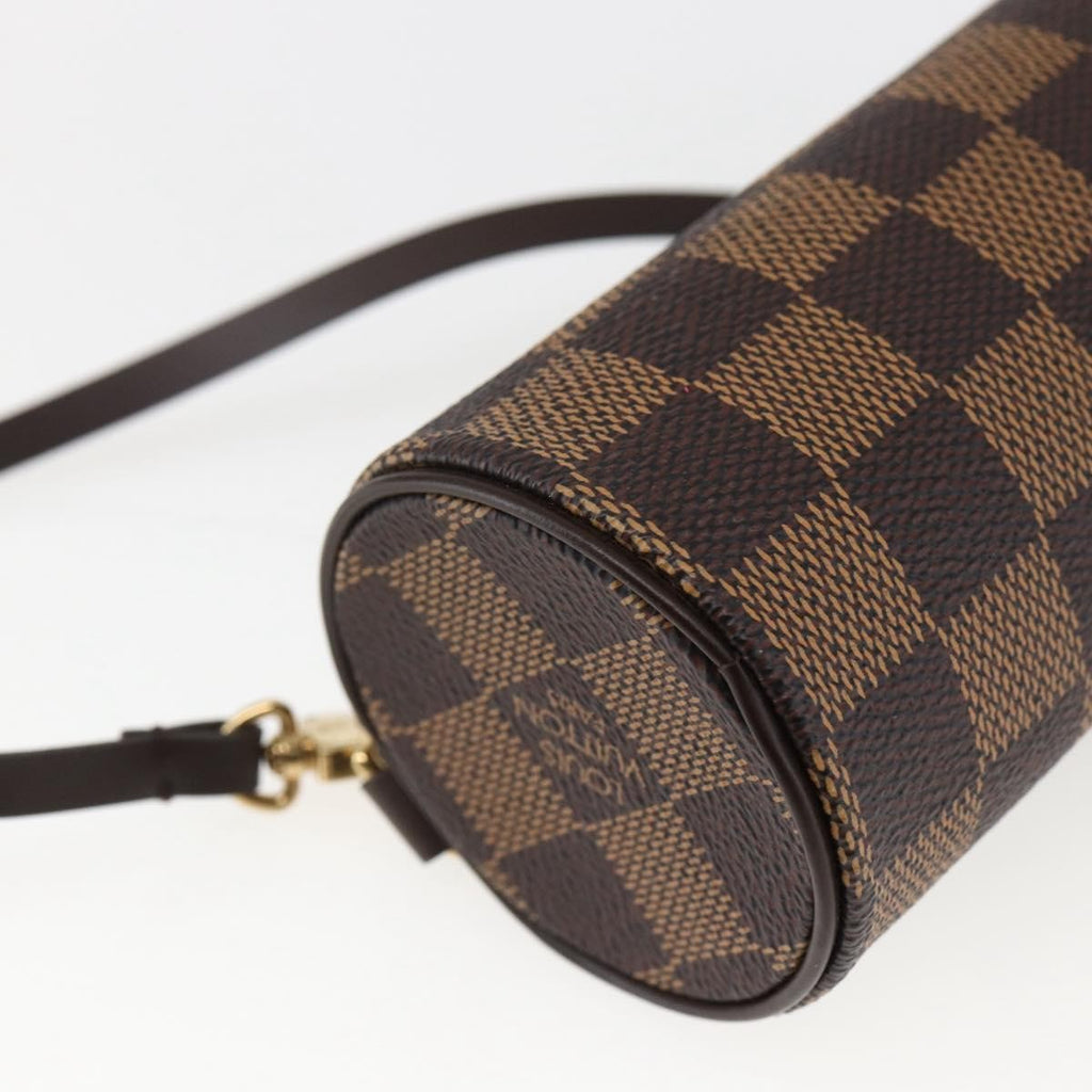 Louis Vuitton Papillon Pochette Damier Brown Canvas Clutche & Pouche Bag